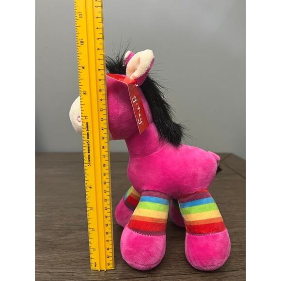 Gitzy Gerry Giraffe Bright Stripes Plush‎ NWT - Picture 4 of 4